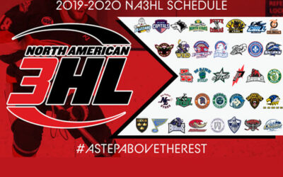 Great Falls Americans Hockey announces 2019-20 NA3HL regular season game schedule