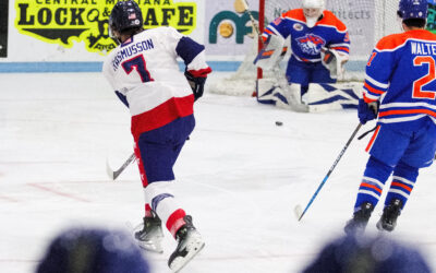 Americans come from behind to win in a shootout over Badlands, 6-5