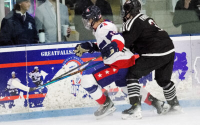 Ice Dogs score late goal to hold off Americans for 3-2 win to complete weekend sweep