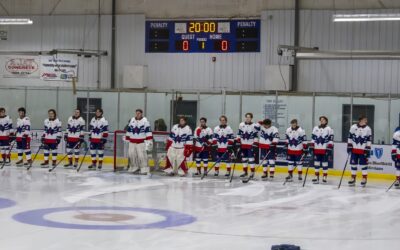 Americans earn their first win by defeating the Sheridan Hawks, 3-1