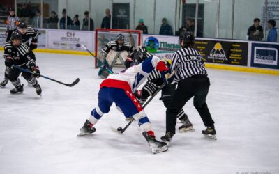 Americans now 10-1 at home with a 5-2 win over the Ice Dogs
