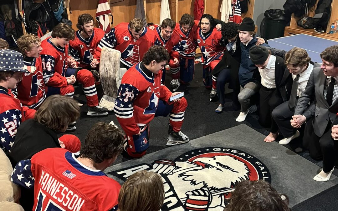 Americans blast the Yellowstone Quake, 9-3 behind O’Bey’s hat trick