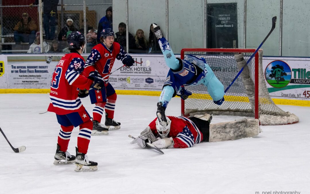 Bighorns defeat the Americans, 3-2 in overtime in final regular season meeting
