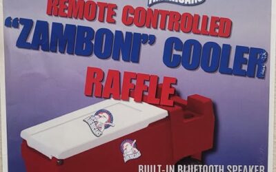 Americans Booster Club to raffle off Remote Controlled Zamboni Cooler for October 25th game vs. Yellowstone