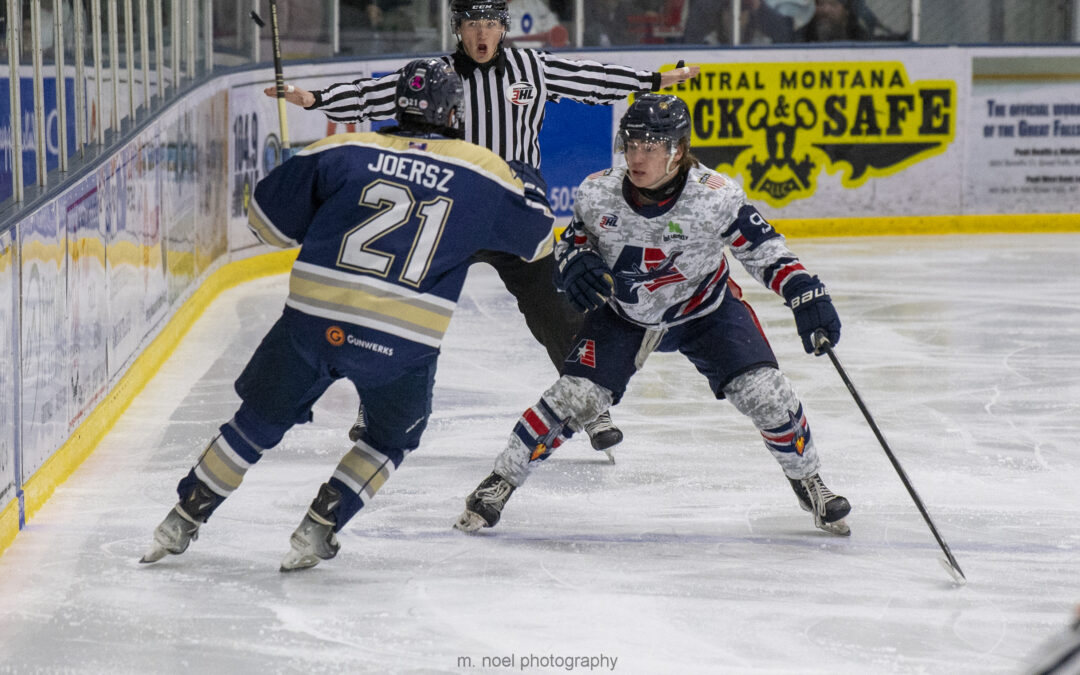 Americans complete weekend sweep over the Quake