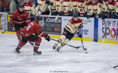 Ice Dogs edge the Americans, 2-1 to finish the postponed game from December