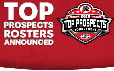 Hannesson and Clouse selected to play for Team White at the 2026 Top Prospects Tournament in February