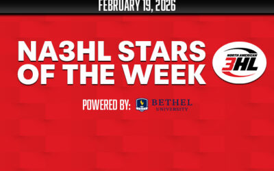 2025-26 NA3HL STAR OF THE WEEK: AJ PRIOLI (ENDING FEBRUARY 15, 2026)