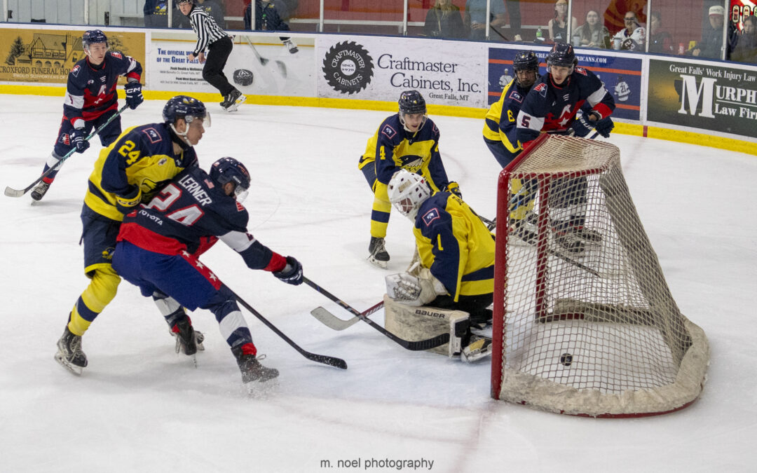 Sheridan Hawks outlast the Americans, 3-2
