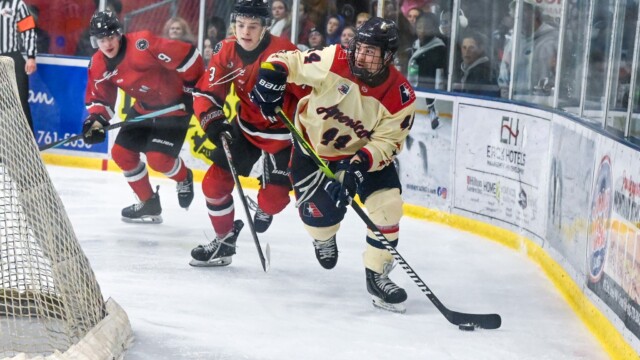 Great Falls College River Otter Night at the Great Falls American's hocky game against Bozeman. Nov. 15, 2025