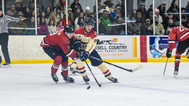 Great Falls College River Otter Night at the Great Falls American's hocky game against Bozeman. Nov. 15, 2025