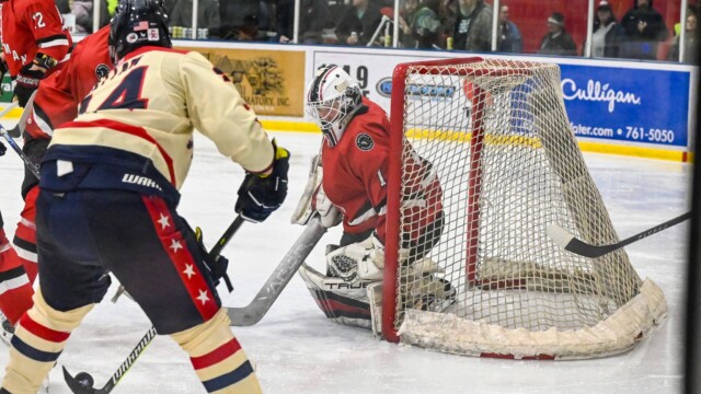 Great Falls College River Otter Night at the Great Falls American's hocky game against Bozeman. Nov. 15, 2025
