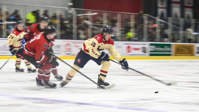 Great Falls College River Otter Night at the Great Falls American's hocky game against Bozeman. Nov. 15, 2025